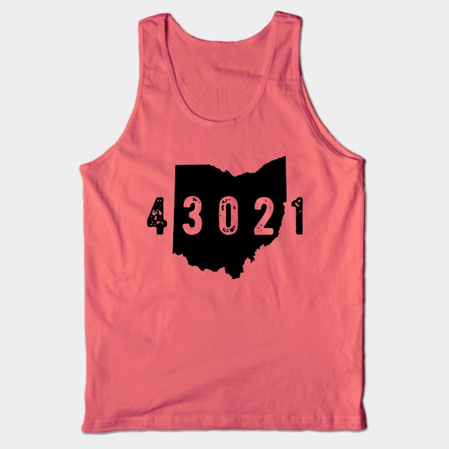 43021 Zip Code columbus Ohio Alum Creek Tank Top by OHYes